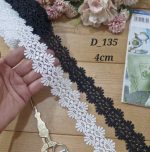 گیپور کد d135 بسته 10 یاردی عرض 4 سانت - تصویر 2