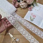 گیپور کد 513-34 بسته 10 یاردی عرض 4.5 سانت - تصویر 2