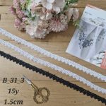 گیپور کد b31-3 بسته 15 یاردی عرض 1.5 سانت