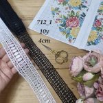 گیپور کد 712-1 بسته 10 یاردی عرض 4 سانت