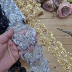 نوار ملیله دوزی کد A662 بسته 5 یاردی