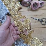 نوار ملیله دوزی کد A662 بسته 5 یاردی