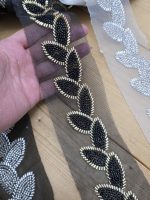 نوار ملیله دوزی کد 10206 بسته 10 یاردی