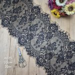 تور سوزنی کد A025 بسته 30 متری عرض 33 سانت-مشکی
