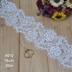 تور سوزنی کد 6012 بسته 30 متری عرض 14 سانت-سفید