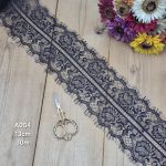 تور سوزنی کد A054 بسته 30 متری عرض 12 سانت-مشکی