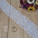 تور سوزنی کد A054 بسته 30 متری عرض 12 سانت-سفید