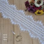 تور سوزنی کد A013 بسته 30 متری عرض 17 سانت-سفید