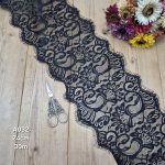 تور سوزنی کد A032 بسته 30 متری عرض 24 سانت-مشکی