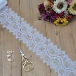 تور سوزنی کد A061 بسته 30 متری عرض 12 سانت-سفید