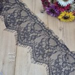 تور سوزنی کد A442 بسته 30 متری عرض 16 سانت-مشکی