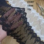 تور ارگانزا کد CC407 بسته 10 یاردی سایز 13 سانت
