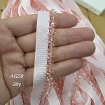 مغزی کریستال کد AG20 بسته 20 یاردی