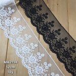 تور ارگانزا کد MA2114 بسته 10 یاردی سایز 12 سانت
