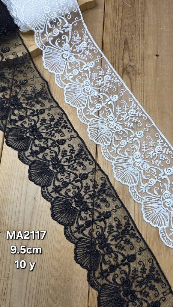 تور ارگانزا کد MA2117 بسته 10 یاردی سایز 9.5 سانت