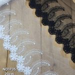تور ارگانزا کد NO1735 بسته 10 یاردی سایز 20 سانت