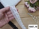نوار قلاب بافی کد 5887-18بسته ۲۵ یاردی