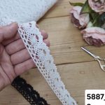 نوار قلاب بافی کد 5887-18بسته ۲۵ یاردی