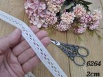 نوار قلاب بافی کد 6264 سایز 2 سانت بسته ۲۵ یاردی