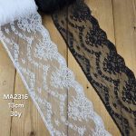 تور ساده کد MA2316 بسته بندی 30 یاردی سایز 13 سانت