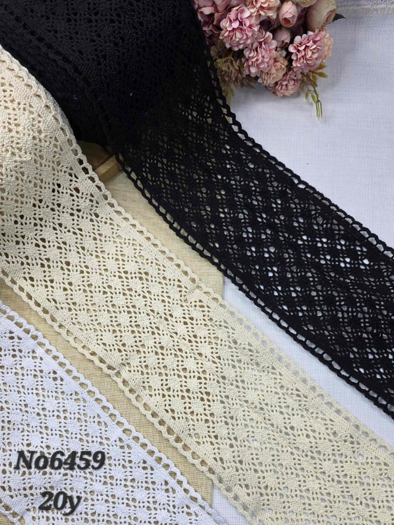 نوار قلاب بافی کد NO6459 بسته 20 یاردی