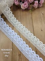 نوار قلاب بافی کد NO6483-4 سایز 5.5 سانت بسته ۲۵ یاردی