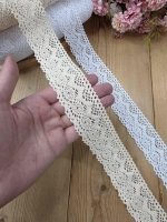 نوار قلاب بافی کد 5095-1/3سایز 4.5 سانت بسته ۲۵ یاردی