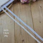 نوار قلاب بافی کد 5635 سایز 1.5 سانت بسته ۲۵ یاردی