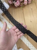 نوار قلاب بافی کد 6564 سایز 3 سانت بسته ۲۵ یاردی