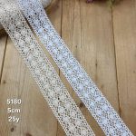 نوار قلاب بافی کد 5180 سایز 5 سانت بسته ۲۵ یاردی