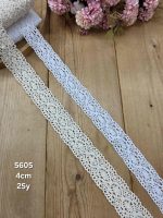 نوار قلاب بافی کد 5605 سایز 4 سانت بسته ۲۵ یاردی