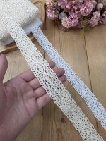 نوار قلاب بافی کد 5605 سایز 4 سانت بسته ۲۵ یاردی