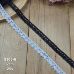 نوار قلاب بافی کد 5305-6 سایز 2 سانت بسته ۲۵ یاردی