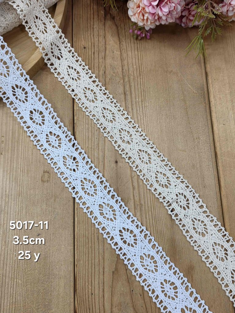 نوار قلاب بافی کد 5017-11 سایز 3.5 سانت بسته ۲۵ یاردی