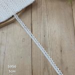 نوار قلاب بافی کد 5956 سایز 1 سانت بسته ۲۵ یاردی