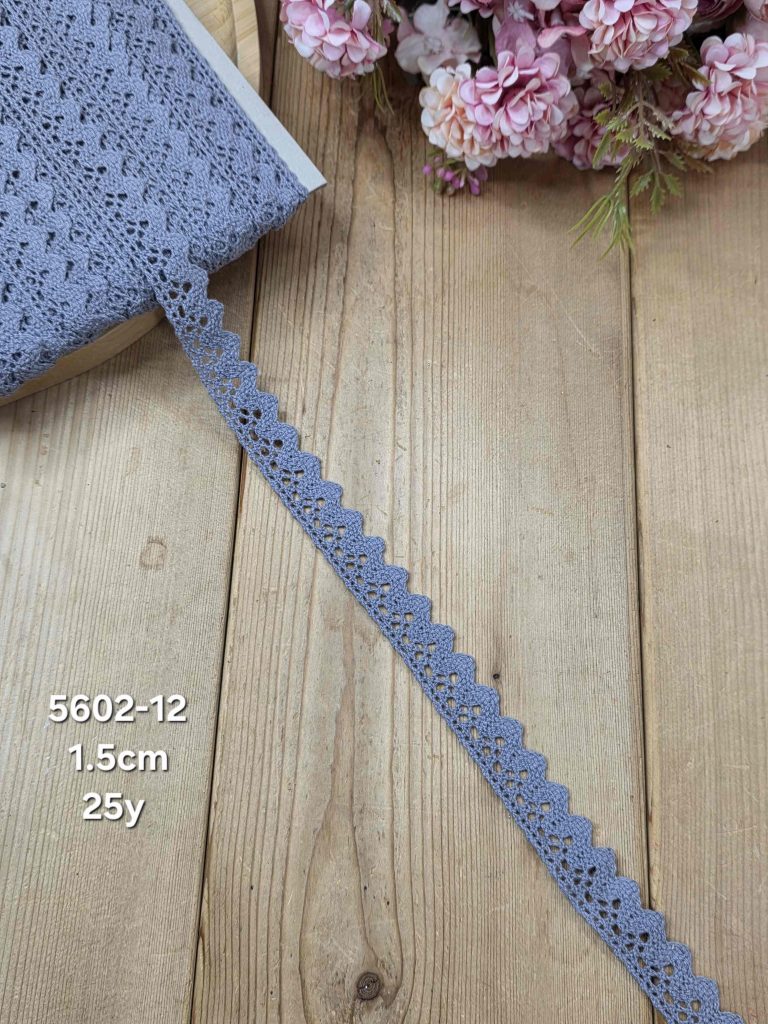 نوار قلاب بافی کد5602-12 سایز 1.5 سانت بسته ۲۵ یاردی