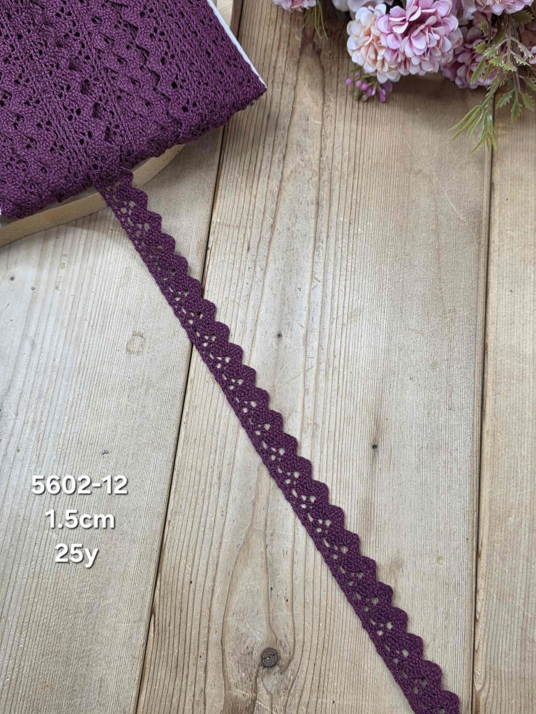 نوار قلاب بافی کد 5602-12 سایز 1.5 سانت بسته ۲۵ یاردی