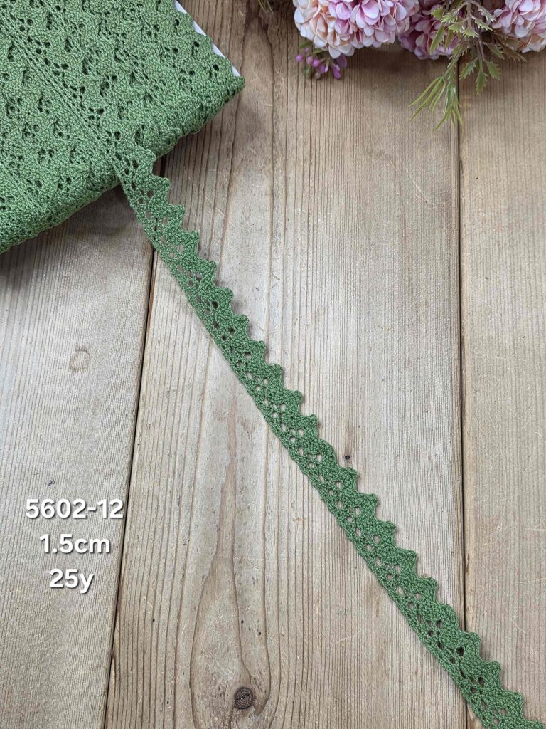 نوار قلاب بافی کد 5602-12 سایز 1.5 سانت بسته ۲۵ یاردی