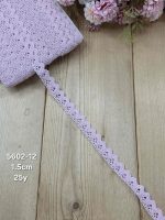 نوار قلاب بافی کد 5602-12 سایز 1.5 سانت بسته ۲۵ یاردی