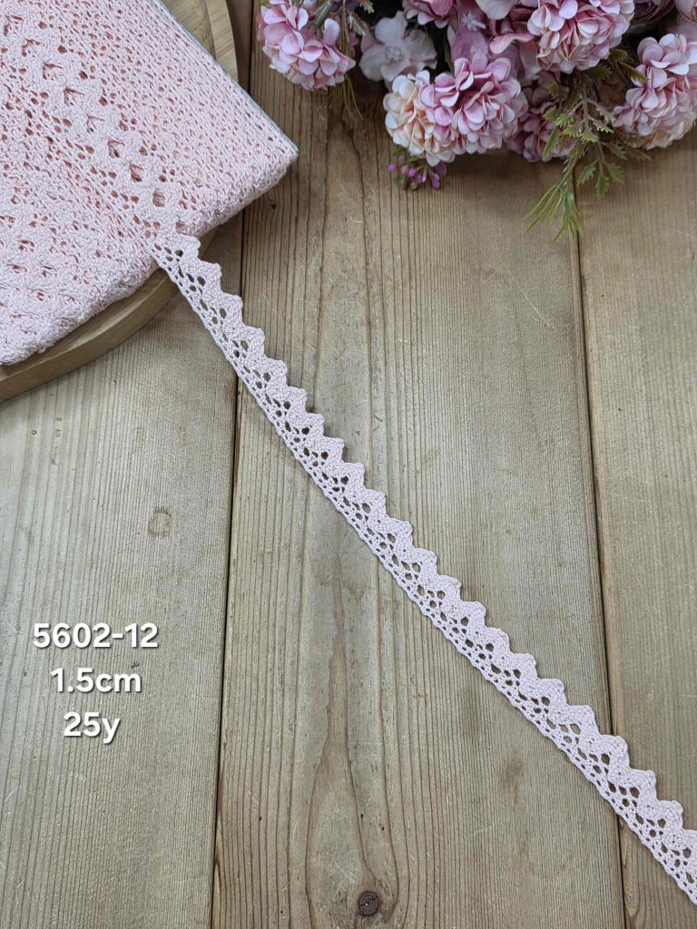 نوار قلاب بافی کد 5602-12 سایز 1.5 سانت بسته ۲۵ یاردی