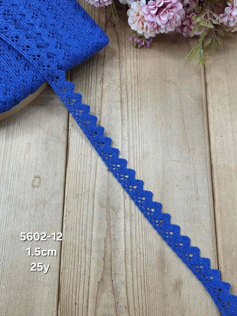 نوار قلاب بافی کد5602-12 سایز 1.5 سانت بسته ۲۵ یاردی