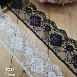 تور ساده کد TC311 بسته بندی 36 یاردی سایز 10 سانت