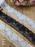 تور ساده کد TC781 بسته بندی 36 یاردی سایز 7 سانت