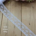 تور ساده کد 1579 بسته بندی 144 یاردی سایز 4.5 سانت