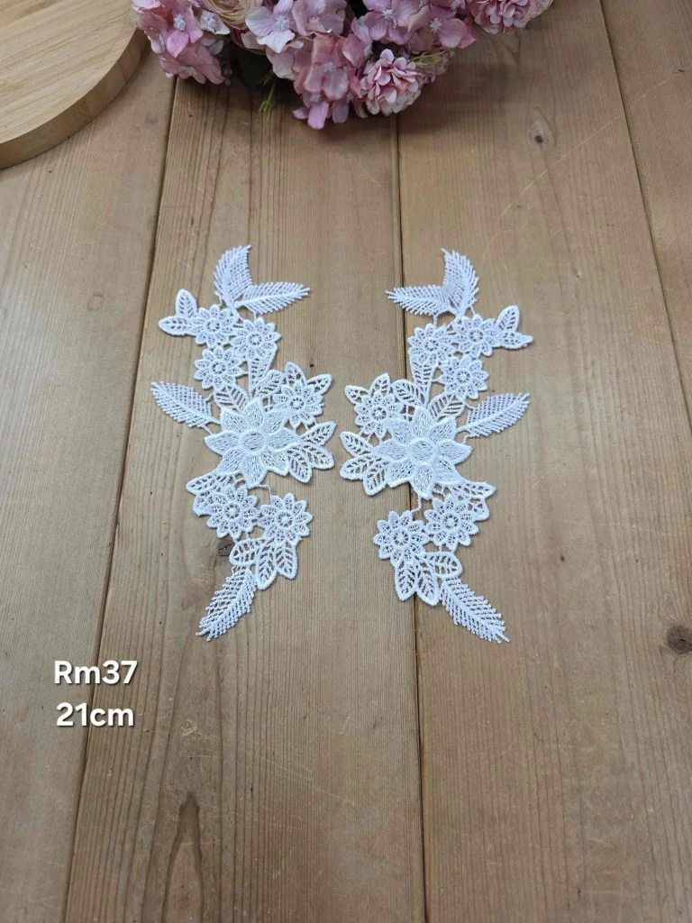 گل گیپور کد RM37 سایز 21سانت
