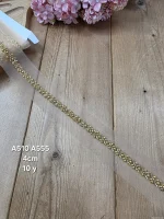نوار ملیله دوزی کد A510 A555 بسته 10 یاردی سایز 4 سانت