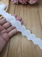 تور کتان کد TK3w سایز 3 سانت بسته 15 یاردی - تصویر 2