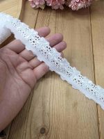 تور کتان کد TK4w سایز 4 سانت بسته 15 یاردی - تصویر 2