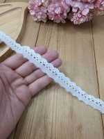 تور کتان کد TK2w سایز 2 سانت بسته 15 یاردی - تصویر 2