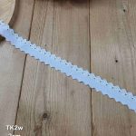 تور کتان کد TK2w سایز 2 سانت بسته 15 یاردی
